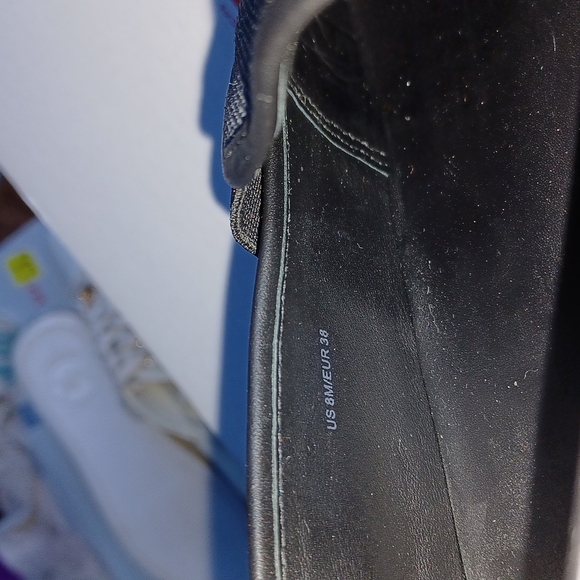 Vince Black Canvas Slip On Casual Sneakers - Picture 4 of 7